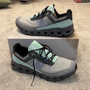 BRAND NEW On cloud Vista Mint and Grey Sneakers